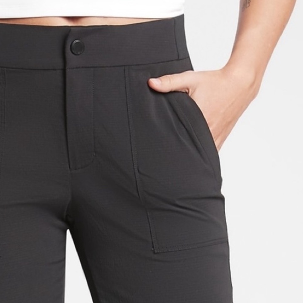 Athleta 2 Trekkie Hike Pant 2 Black Hike Explore Adventure Travel
